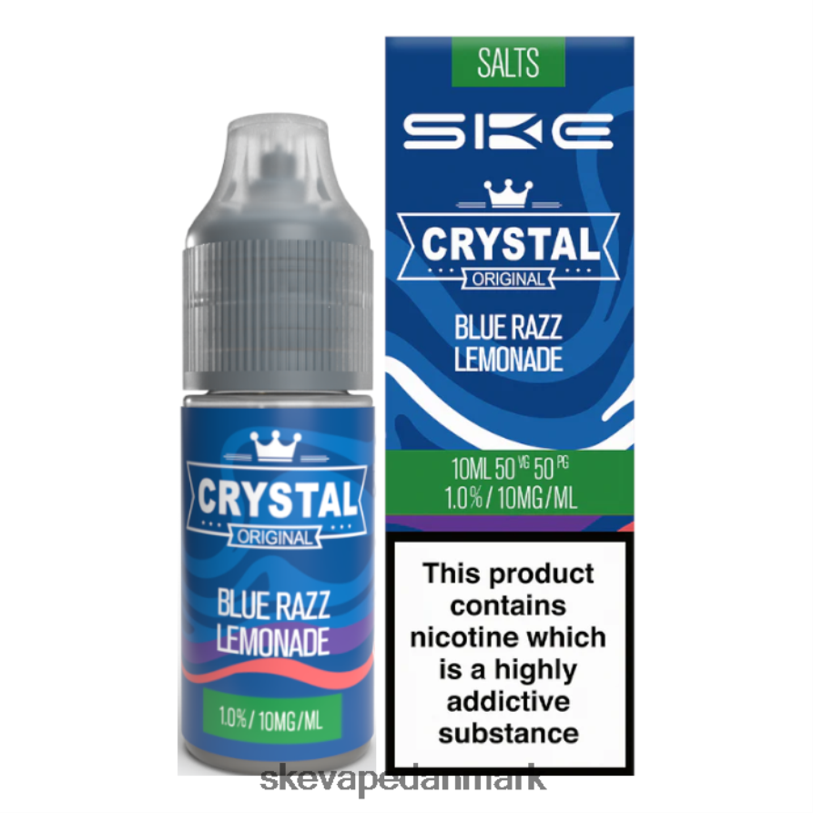 SKE krystal nic salt - 10ml blå razz limonade T6ZV6B111 SKE Flavours