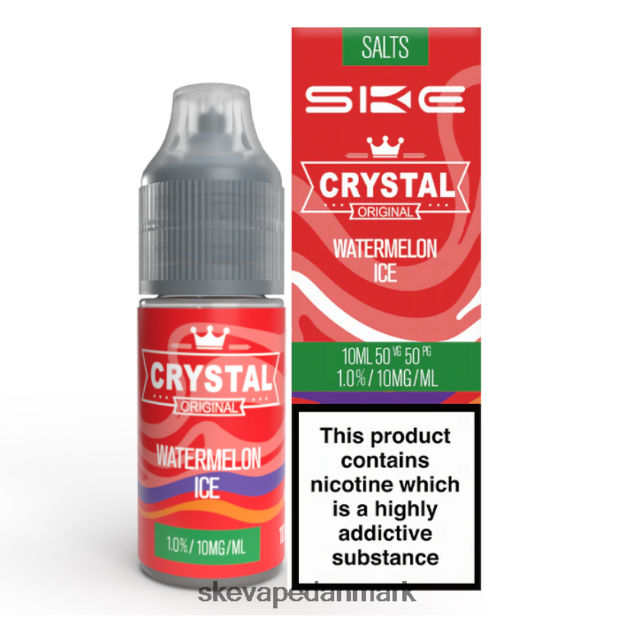 SKE krystal nic salt - 10ml vandmelon is T6ZV6B119 SKE Vape Website