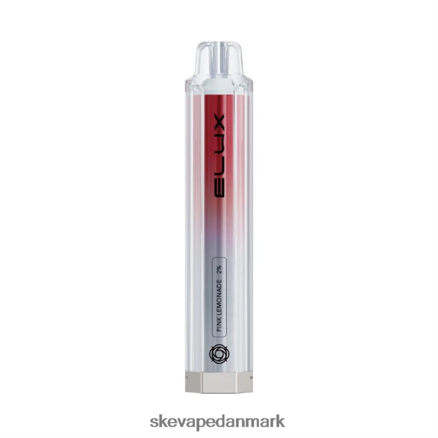 SKE elux terning 600 lyserød limonade T6ZV6B38 SKE Vape Crystal