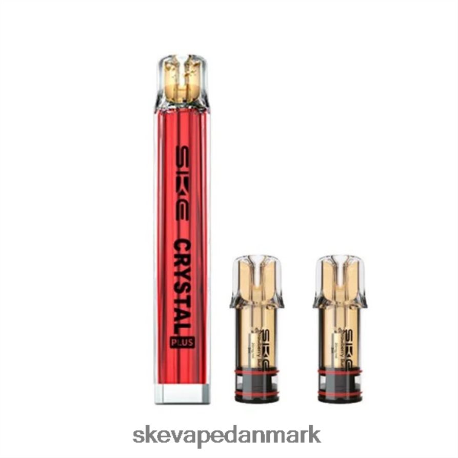 SKE krystal vapes plus pod kits rød T6ZV6B2 SKE Vape Copenhagen