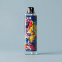 UWIN Crystal 10000 Puffs: Genopladelig, 18mL, RGB-lys, Mesh Coil